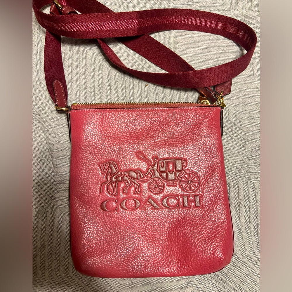 Coach signature shoulder/crossbody bag. Used one time. No issues or defects.